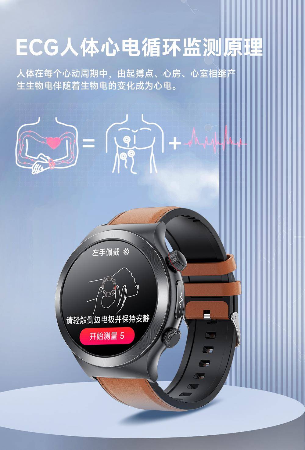 守护老人养老健康安全健康养老「聚伟」老人手表定制用科技(图4)